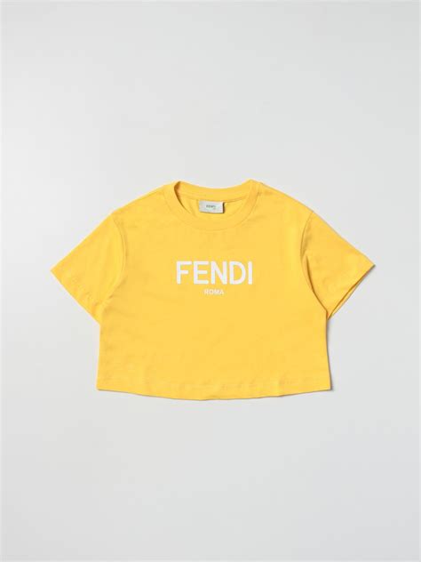 kids fendi t shirt|fendi kids sweatshirts.